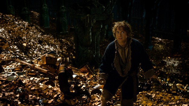 Mark Pokorny/Warner Bros.  MARTIN FREEMAN as Bilbo in the fantasy adventure "THE HOBBIT: THE DESOLATION OF SMAUG," a production of New Line Cinema and Metro-Goldwyn-Ma WARNER BROS. ENTERTAINMENT INC. AND METRO-GOLDWYN-MAYER PICTURES INC.